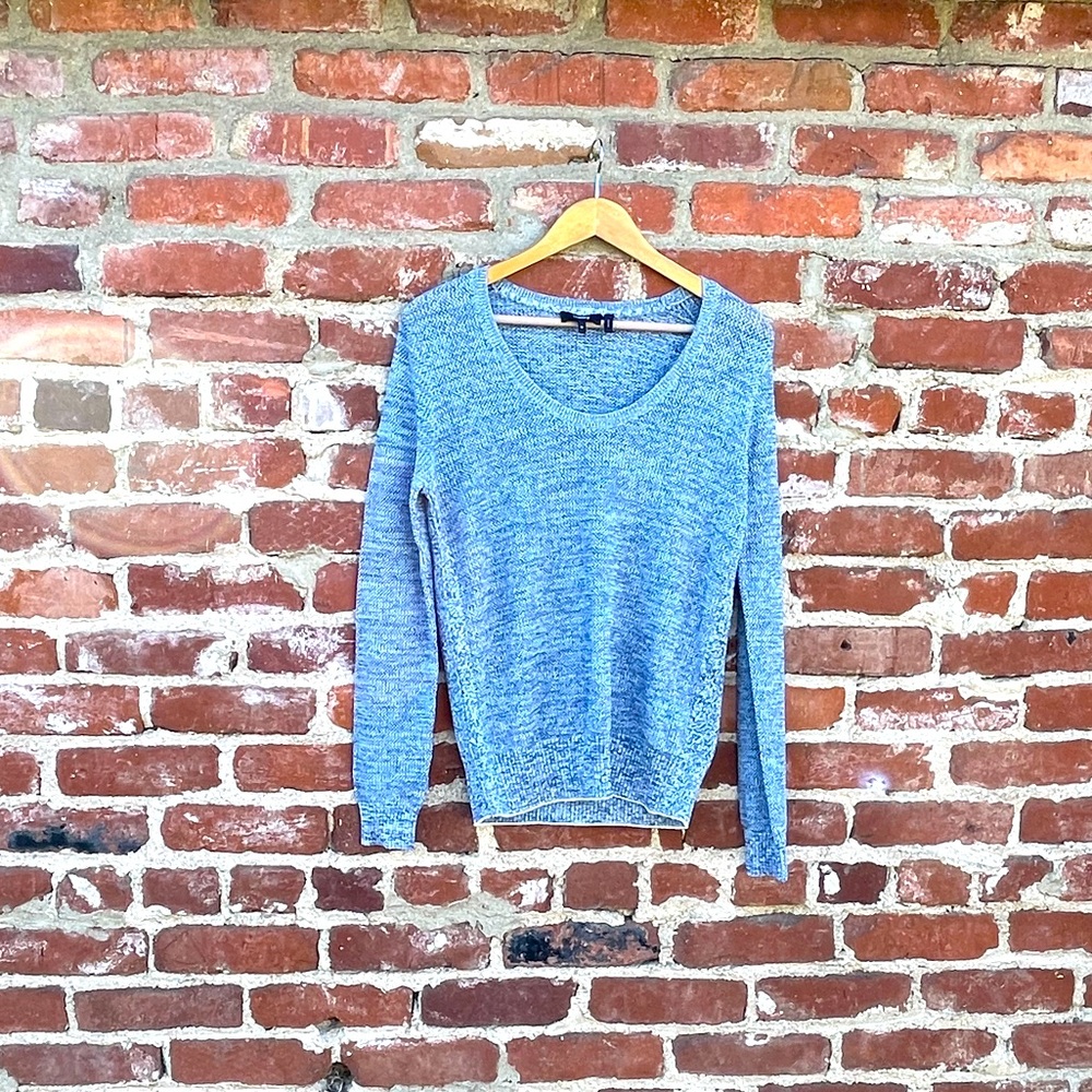 Vince Fine Knit Chunky Sweater